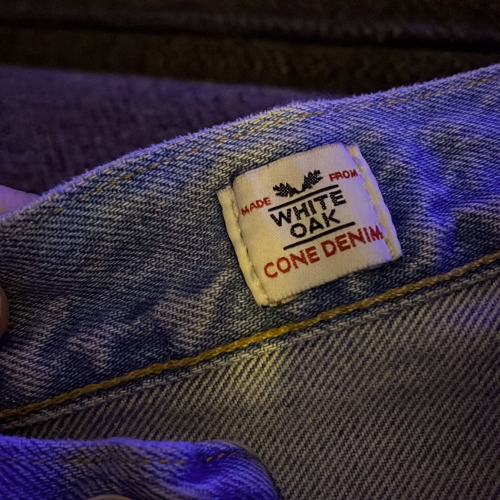 501 Levi’s made from white oak cone denim skinny . ! Love love love !!!